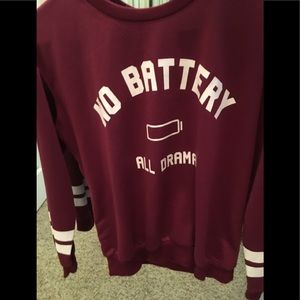 Burgundy Crewneck